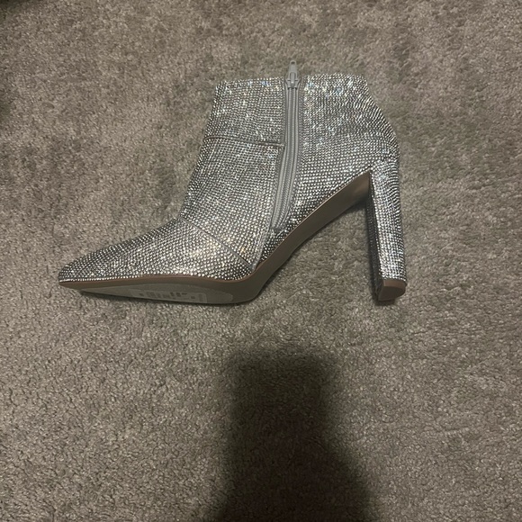 Steve Madden Rhinestone Sparkle Booties - Picture 8 of 8